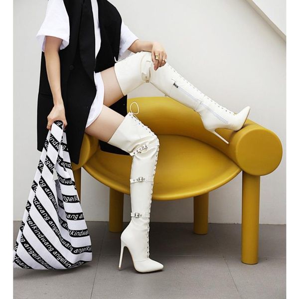 boots white stiletto over the knee fashion women's 2021 pointed toe winter side zipper female high-heeled, Black
boots white stiletto over the knee fashion women's 2021 pointed toe winter side zipper female high-heeled, Black