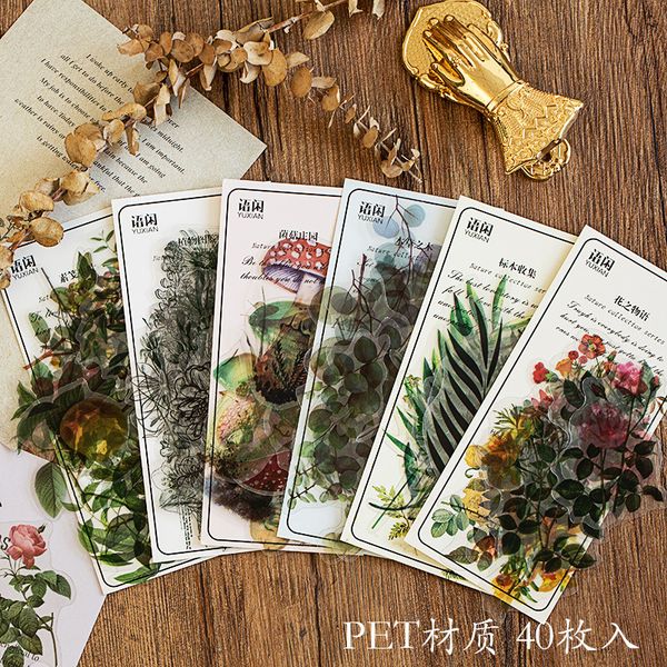 40pcs/pack Refreshing Plants Flower Sticker Decoration Stickers Diary Scrapbooking Label Sticker Stationery
40pcs/pack Refreshing Plants Flower Sticker Decoration Stickers Diary Scrapbooking Label Sticker Stationery