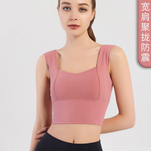 camisoles tanks shockproof running sports underwear women's wide shoulder belt recovery fitns vt yoga bra, Black;white
camisoles tanks shockproof running sports underwear women's wide shoulder belt recovery fitns vt yoga bra, Black;white