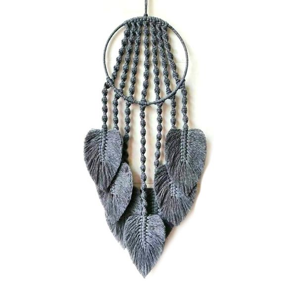 decorative objects & figurines aaak -dreamcatcher handmade woven wind chimes hanging pendant creative leaf dreamcatcher home wall art decora
decorative objects & figurines aaak -dreamcatcher handmade woven wind chimes hanging pendant creative leaf dreamcatcher home wall art decora