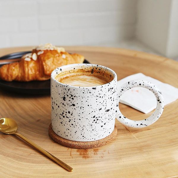 mugs net red splash ink mug custom logo creative ins big ear fat ceramic cup black dot spray
mugs net red splash ink mug custom logo creative ins big ear fat ceramic cup black dot spray