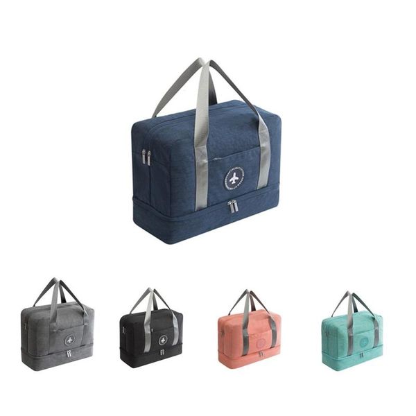 duffel bags 2021 waterproof folding travel bag hand luggage for men and women fashion duffle storage