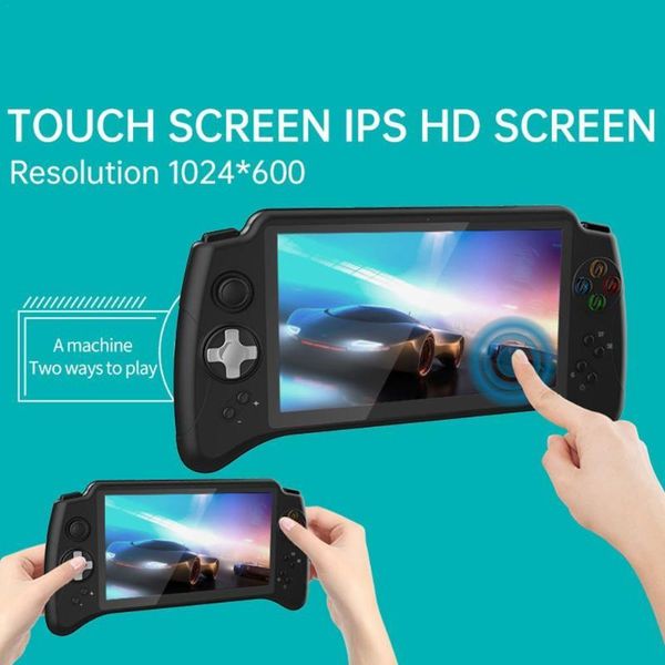 portable game players for x17 android 7.0 handheld console 7-inch ips screen mtk 8163 quad core 2g ram 32g rom retro
portable game players for x17 android 7.0 handheld console 7-inch ips screen mtk 8163 quad core 2g ram 32g rom retro