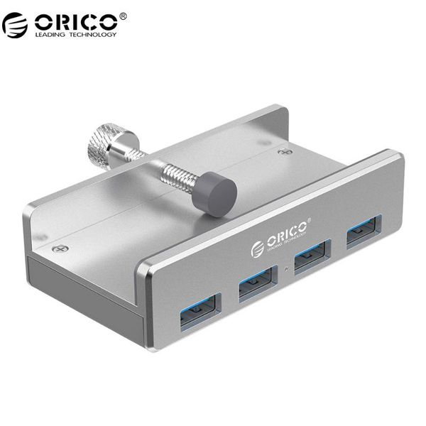 hubs orico mh4pu aluminum 4 ports usb 3.0 clip-type hub for desklapclip range 10-32mm with 100cm date cable - silver
hubs orico mh4pu aluminum 4 ports usb 3.0 clip-type hub for desklapclip range 10-32mm with 100cm date cable - silver
