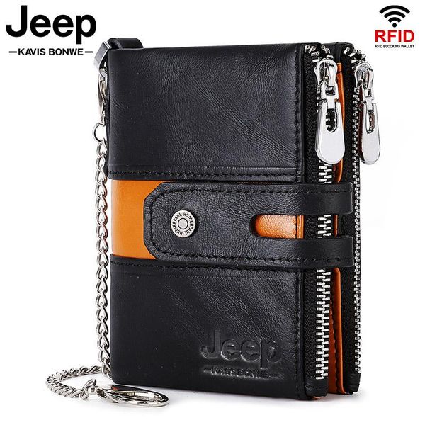 wallets 2021 genuine leather men's wallet coin purse small mini card holder chain portfolio portomonee male walet pocket for men, Red;black
wallets 2021 genuine leather men's wallet coin purse small mini card holder chain portfolio portomonee male walet pocket for men, Red;black