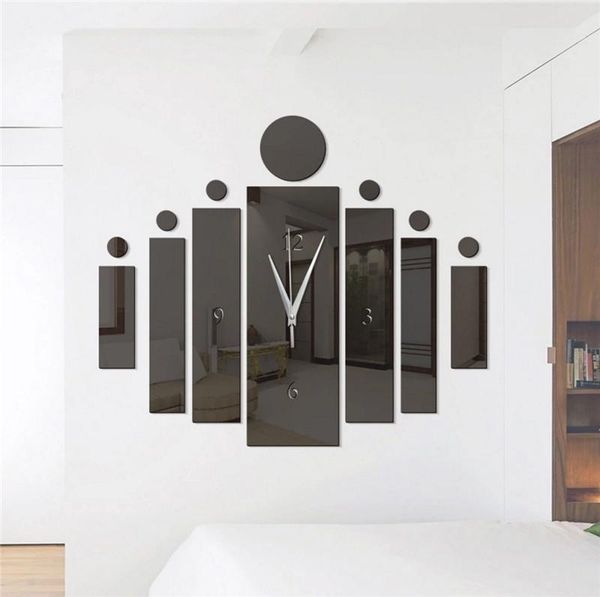 wall stickers creative home decoration strip rectangular bell mirror paste living room silent clock sticker
wall stickers creative home decoration strip rectangular bell mirror paste living room silent clock sticker