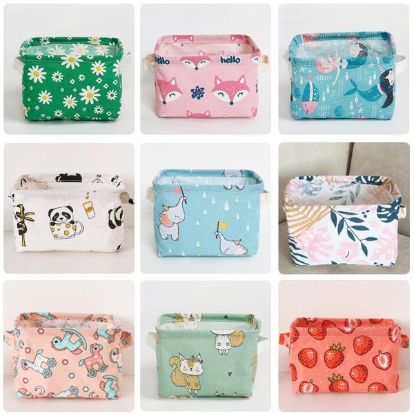 style cotton and linen canvas storage box small basket deskfabric sundries square organizer wholesale bags
style cotton and linen canvas storage box small basket deskfabric sundries square organizer wholesale bags