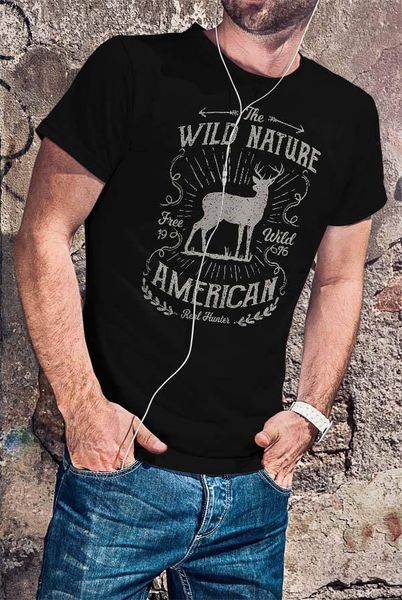 men's t-shirts t shirt gift the wild nature american t-shirt real tee dear hunting adventure, White;black
men's t-shirts t shirt gift the wild nature american t-shirt real tee dear hunting adventure, White;black