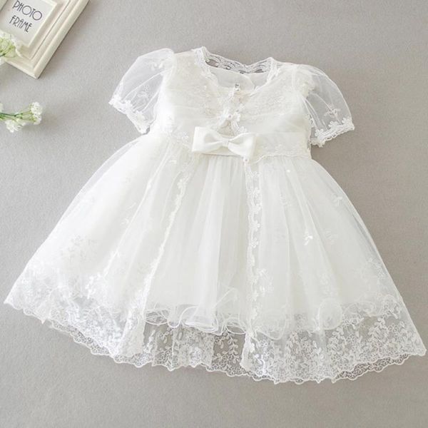 girl's dresses baby girl dress lace christening born embroidered baptism for girls first birthday party frocks b143, Red;yellow
girl's dresses baby girl dress lace christening born embroidered baptism for girls first birthday party frocks b143, Red;yellow