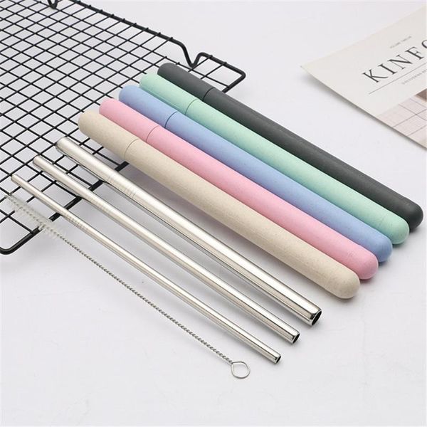 drinking straws reusable straw stainless steel portable metal with case cover set bar accessories environmentally friendly products
drinking straws reusable straw stainless steel portable metal with case cover set bar accessories environmentally friendly products