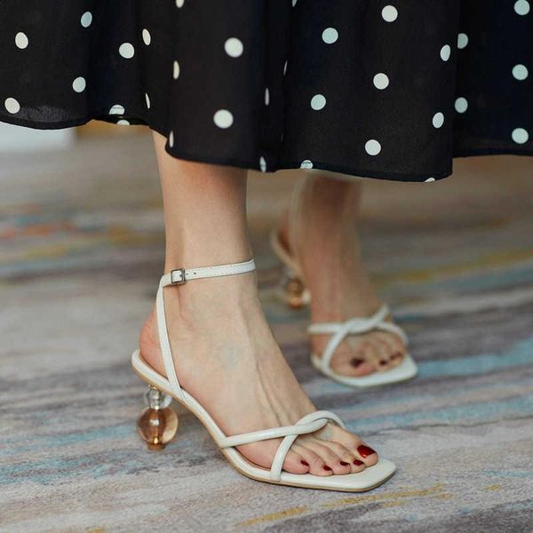 sandals summer female fairy 2021 french high-heeled word with stiletto roman crystal gourd shaped heel, Black
sandals summer female fairy 2021 french high-heeled word with stiletto roman crystal gourd shaped heel, Black