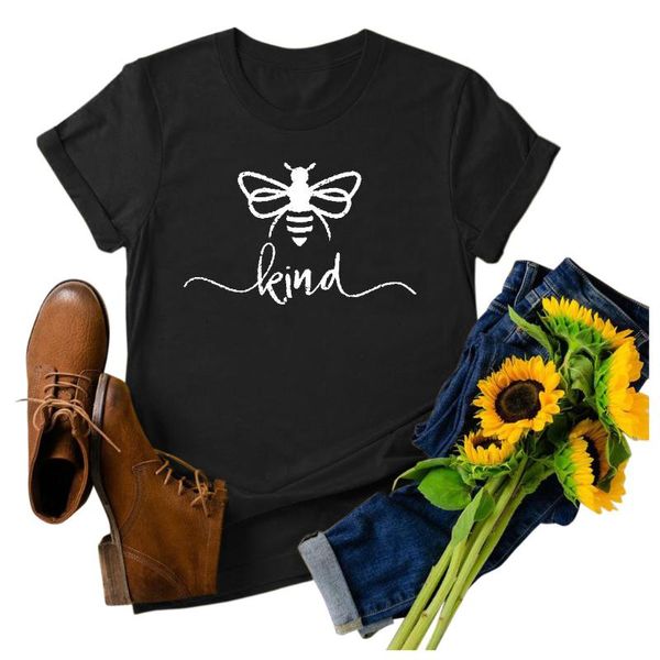 women's t-shirt women sunflower bee printing short sleeve woman tshirts o neck tunic fashion harajuku graphic tees mujer camisetas p5, White
women's t-shirt women sunflower bee printing short sleeve woman tshirts o neck tunic fashion harajuku graphic tees mujer camisetas p5, White