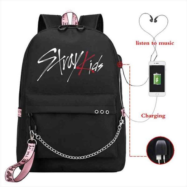 stray kids canvas backpack women korean kpop style kawaii travel school multi pocket for teenagers girl
stray kids canvas backpack women korean kpop style kawaii travel school multi pocket for teenagers girl