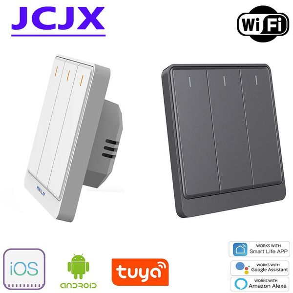 smart home control jcjx lsw09 wifi wall touch switch light 1/2/3 gang tuya life support alexa google uk
smart home control jcjx lsw09 wifi wall touch switch light 1/2/3 gang tuya life support alexa google uk