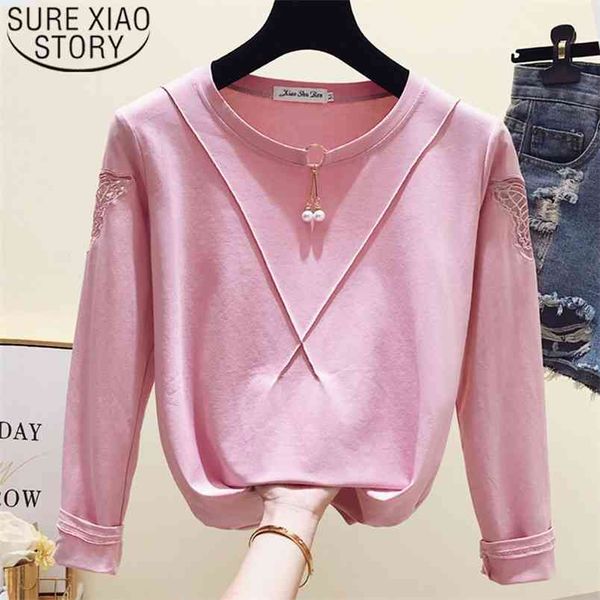 o-neck solid women clothing long sleeve fashion autumn and blouses casual hollow out basic tee shirts 6298 50 210506, White
o-neck solid women clothing long sleeve fashion autumn and blouses casual hollow out basic tee shirts 6298 50 210506, White