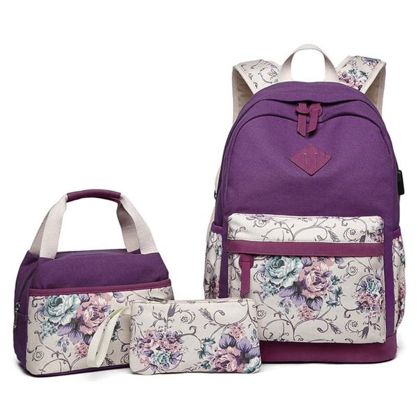 waterproof canvas bookbag girls school backpack set floral cute schoolbag for 14 inch lapwomen travel daypack bags
waterproof canvas bookbag girls school backpack set floral cute schoolbag for 14 inch lapwomen travel daypack bags
