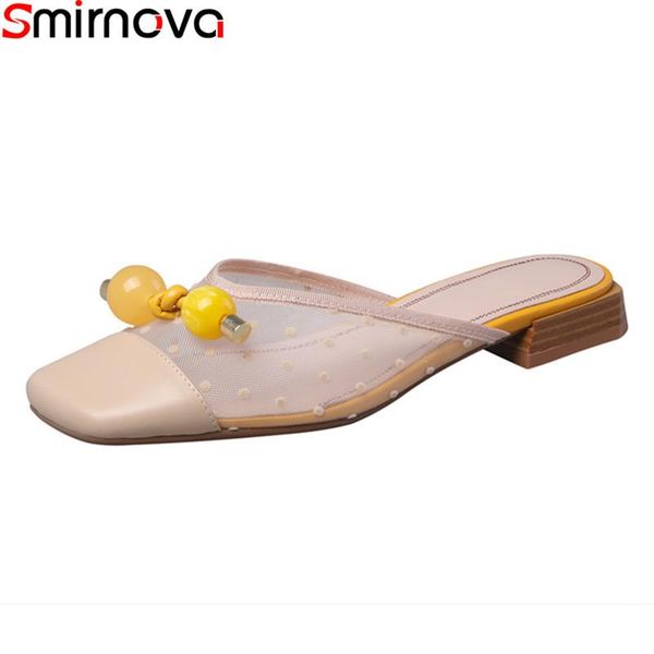 slippers smirnova 2021 brand fashion comfortable women genuine leather sweet mules shoes summer low heel ladies, Black
slippers smirnova 2021 brand fashion comfortable women genuine leather sweet mules shoes summer low heel ladies, Black
