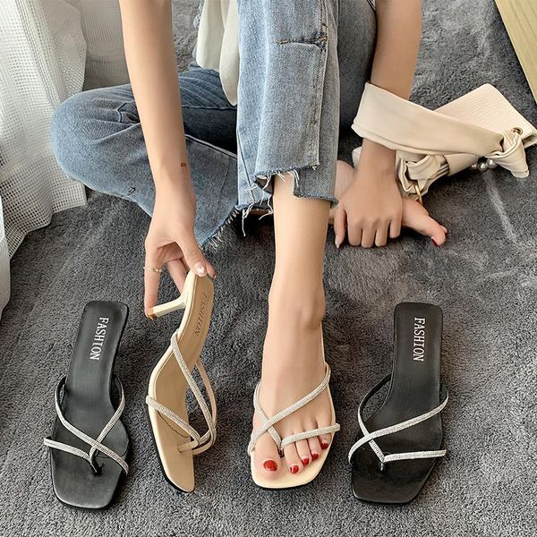 slippers shoes woman's rubber flip flops heeled mules slides med fashion 2021 hawaiian high thin luxury glitter fabric rome pu, Black
slippers shoes woman's rubber flip flops heeled mules slides med fashion 2021 hawaiian high thin luxury glitter fabric rome pu, Black