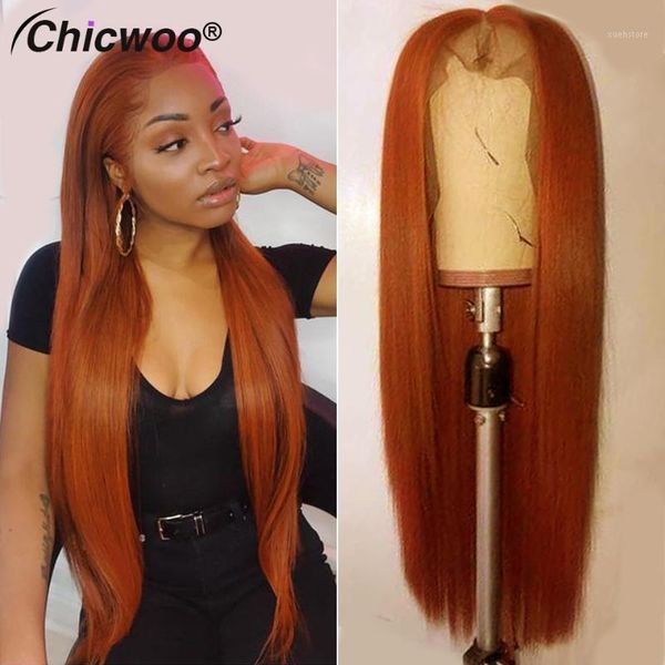 straight transparent lace wigs 180% density orange ombre human hair for women brazilian remy front wig1, Black;brown
straight transparent lace wigs 180% density orange ombre human hair for women brazilian remy front wig1, Black;brown