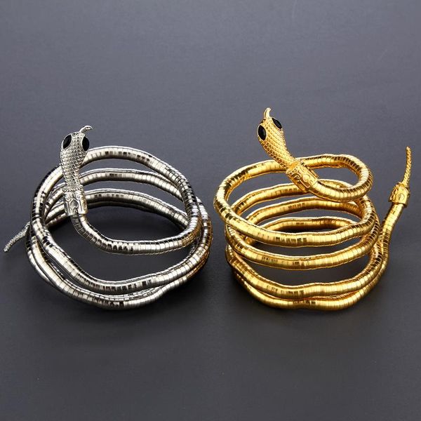 chains fashion long snake animal winding statement choker necklace adjustable size multilayer sweater metal chain jewelry, Silver
chains fashion long snake animal winding statement choker necklace adjustable size multilayer sweater metal chain jewelry, Silver