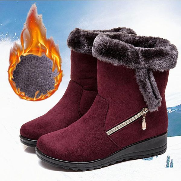 boots women 2021 snow for winter shoes woman wedges heels botas mujer plus size 43 ankle booties, Black
boots women 2021 snow for winter shoes woman wedges heels botas mujer plus size 43 ankle booties, Black