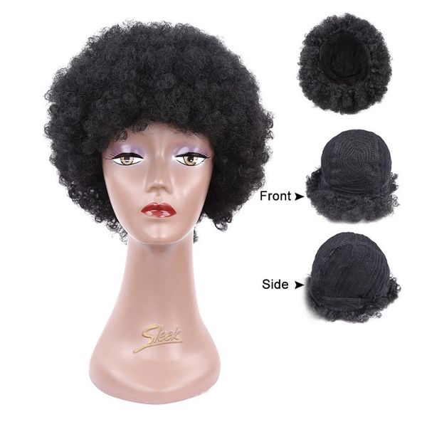 synthetic wigs short afro wig women fluffy hair for black kinky curly party dance cosplay with bangs
synthetic wigs short afro wig women fluffy hair for black kinky curly party dance cosplay with bangs