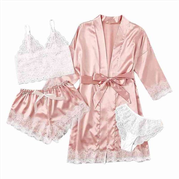 4 piece home wear nightwear women sleepwear bath garter lingerie set robes lace bodysuit deep v neck underwear clothing, Black;red
4 piece home wear nightwear women sleepwear bath garter lingerie set robes lace bodysuit deep v neck underwear clothing, Black;red
