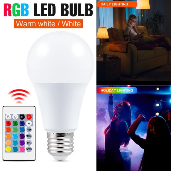 bulbs dimmable led lamp e27 rgb magic light bulb 220v smart control 5w 10w 15w color changing home decor spotlight
bulbs dimmable led lamp e27 rgb magic light bulb 220v smart control 5w 10w 15w color changing home decor spotlight