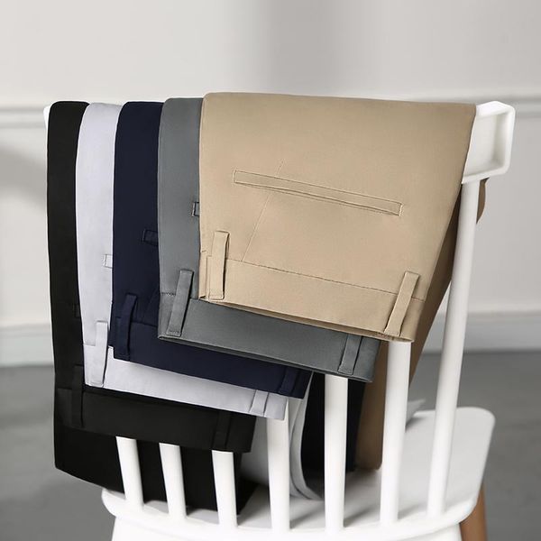 men's pants 2021 spring and summer thin casual classic style business loose stretch straight-leg trousers male brand clothes, Black
men's pants 2021 spring and summer thin casual classic style business loose stretch straight-leg trousers male brand clothes, Black