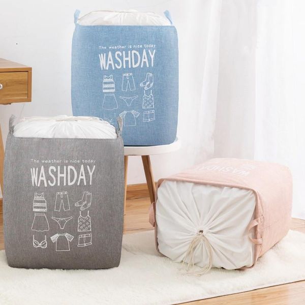 waterproof folding cotton laundry baskets portable dirty clothes storage bucket dust-proof hamper toy organizer debris & organization
waterproof folding cotton laundry baskets portable dirty clothes storage bucket dust-proof hamper toy organizer debris & organization