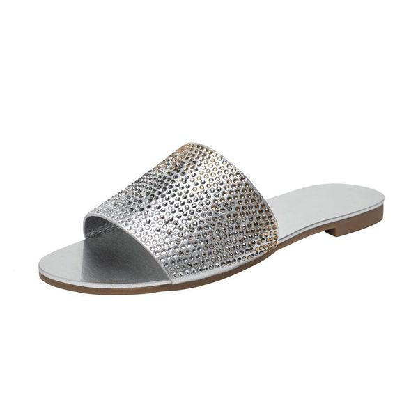 women slippers fashion flat heel outdoor beach slides casual luxury rhinestone female flip flops slipper shoes for woman 42, Black
women slippers fashion flat heel outdoor beach slides casual luxury rhinestone female flip flops slipper shoes for woman 42, Black