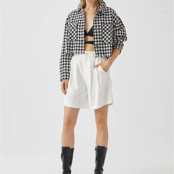 women's jackets women's women 2022 fashion single breasted short black plaid jacket pocket accessories retro long sleeve blouse st, Black;brown
women's jackets women's women 2022 fashion single breasted short black plaid jacket pocket accessories retro long sleeve blouse st, Black;brown