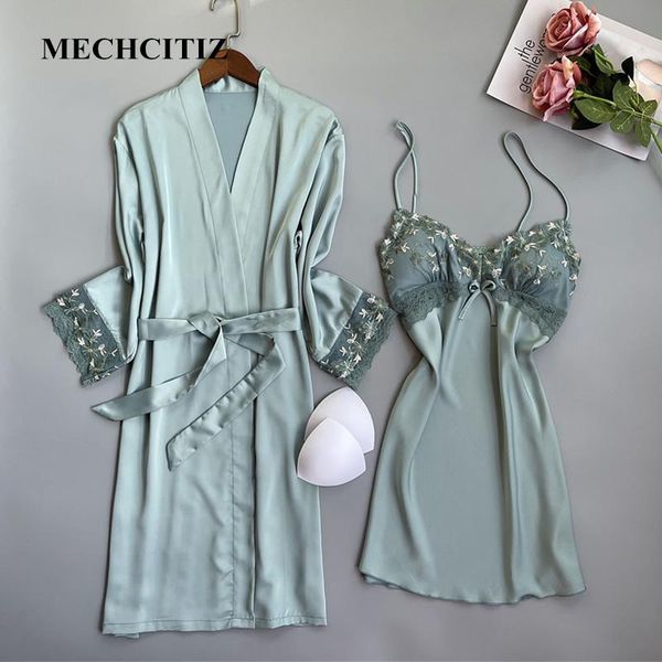 women's sleepwear mechcitiz women kimono bathrobe bride bridesmaid wedding robe & gown set lace satin casual home clothes nightwear, Black;red
women's sleepwear mechcitiz women kimono bathrobe bride bridesmaid wedding robe & gown set lace satin casual home clothes nightwear, Black;red