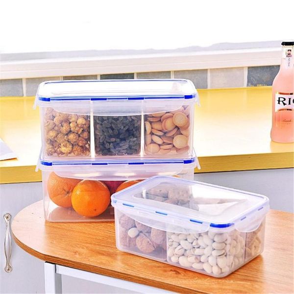 airtight plastic lunch box container fresh keeping sealed microwavable square crisper storage bottles & jars 
airtight plastic lunch box container fresh keeping sealed microwavable square crisper storage bottles & jars