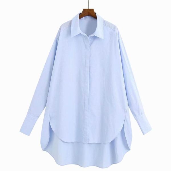 women's blouses & shirts oversized women long sleeve cotton shirt autumn 2021 fashion drop female wide, White
women's blouses & shirts oversized women long sleeve cotton shirt autumn 2021 fashion drop female wide, White
