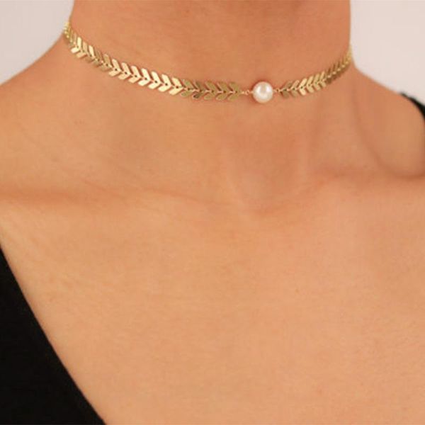 fashion chain airplane shape women's fish bone necklace pearl clavicle pendant simplicity bohemian style noble jewelry chokers, Golden;silver
fashion chain airplane shape women's fish bone necklace pearl clavicle pendant simplicity bohemian style noble jewelry chokers, Golden;silver