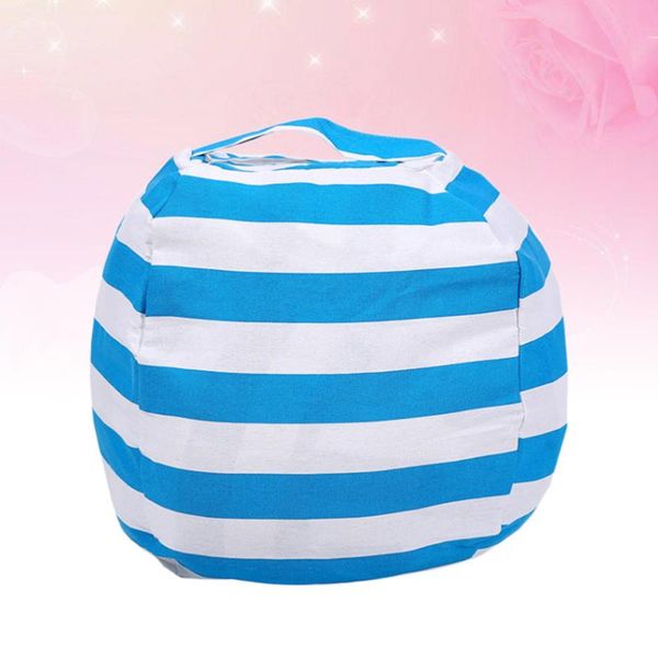 storage bags large capacity spherical shape design plush bag child sofa cushion with handle zipper (large size blue stripes)
storage bags large capacity spherical shape design plush bag child sofa cushion with handle zipper (large size blue stripes)