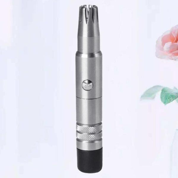 electric nose & ear trimmers 1pc hair trimmer manual vibrissa clipper cleaning trimming (sliver)
electric nose & ear trimmers 1pc hair trimmer manual vibrissa clipper cleaning trimming (sliver)