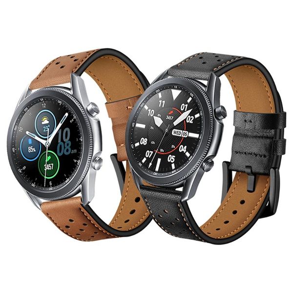 watch bands genuine leather watchband for samsung galaxy watch3 45mm 41mm strap 3 band bracelet replacement accessories, Black;brown
watch bands genuine leather watchband for samsung galaxy watch3 45mm 41mm strap 3 band bracelet replacement accessories, Black;brown