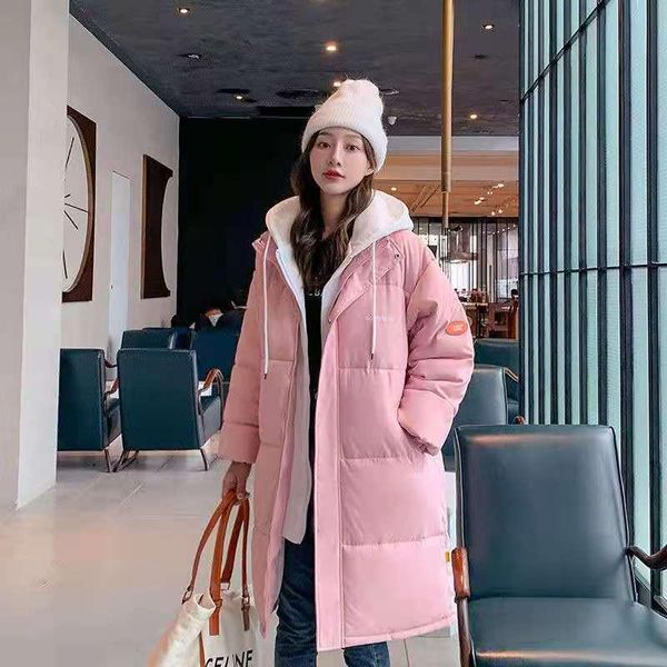 women's down & parkas vielleicht 2021 snow wear long winter coat women spliced hooded warm female padded jackets clothing, Black
women's down & parkas vielleicht 2021 snow wear long winter coat women spliced hooded warm female padded jackets clothing, Black