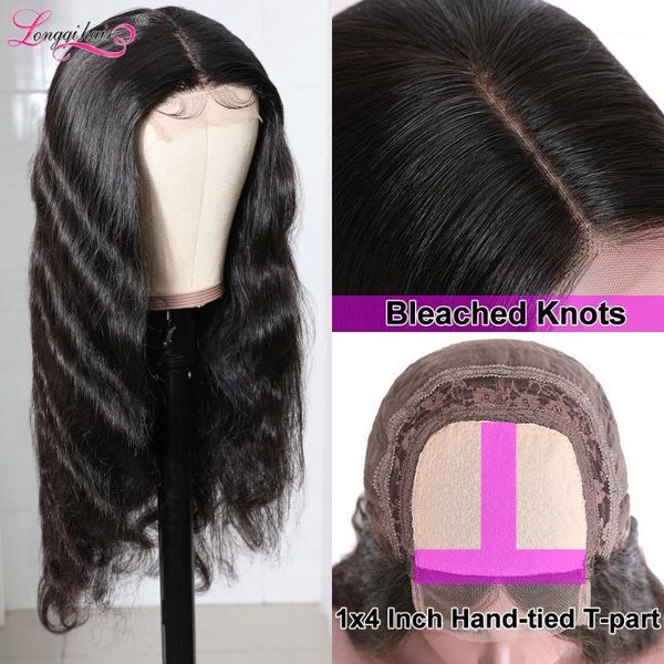 hair 1x4 inch t-part lace wig natural brazilian body wave human 150% middle part closure for women1, Black;brown
hair 1x4 inch t-part lace wig natural brazilian body wave human 150% middle part closure for women1, Black;brown