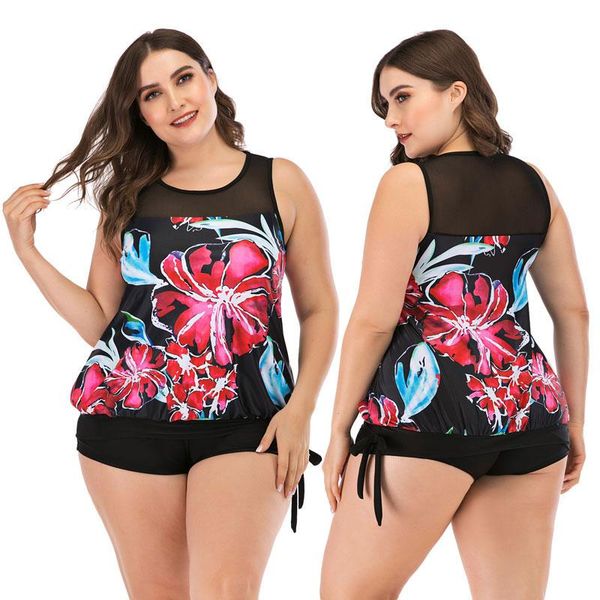 plus size swimwear women 2 piece set flounce floral printed with boyshorts tankini swimsuit beachwear bathing suit one-piece suits
plus size swimwear women 2 piece set flounce floral printed with boyshorts tankini swimsuit beachwear bathing suit one-piece suits