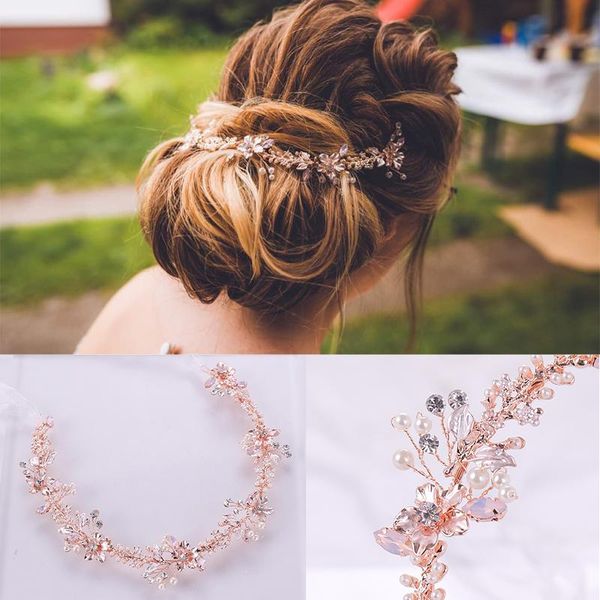 hair clips & barrettes est rose gold headbands for wedding crystal pearl women jewelry flower tiara combs headpiece bridal handmade, Golden;silver
hair clips & barrettes est rose gold headbands for wedding crystal pearl women jewelry flower tiara combs headpiece bridal handmade, Golden;silver