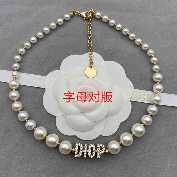 70% off dijia's new letter size pearl necklace women's family style choker collar necklace, Silver
70% off dijia's new letter size pearl necklace women's family style choker collar necklace, Silver