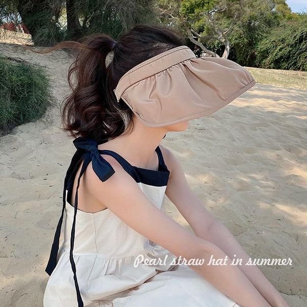 wide brim hats shell hat female anti-ultraviolet sun protection summer big eaves hollow breathable foldable for women, Blue;gray
wide brim hats shell hat female anti-ultraviolet sun protection summer big eaves hollow breathable foldable for women, Blue;gray