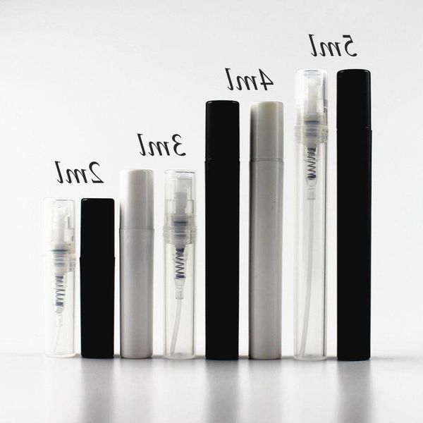 storage bottles & jars 100pcs/lot 2ml 3ml 4ml 5ml small plastic perfume spray bottle white/black/clear sample mist sprayer atomizer pump
storage bottles & jars 100pcs/lot 2ml 3ml 4ml 5ml small plastic perfume spray bottle white/black/clear sample mist sprayer atomizer pump