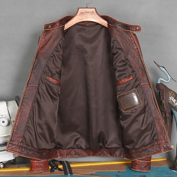 men's leather & faux 2021 vintage black motorcycle style genuine jacket men plus size 5xl real natural cowhide autumn slim fit biker co
men's leather & faux 2021 vintage black motorcycle style genuine jacket men plus size 5xl real natural cowhide autumn slim fit biker co