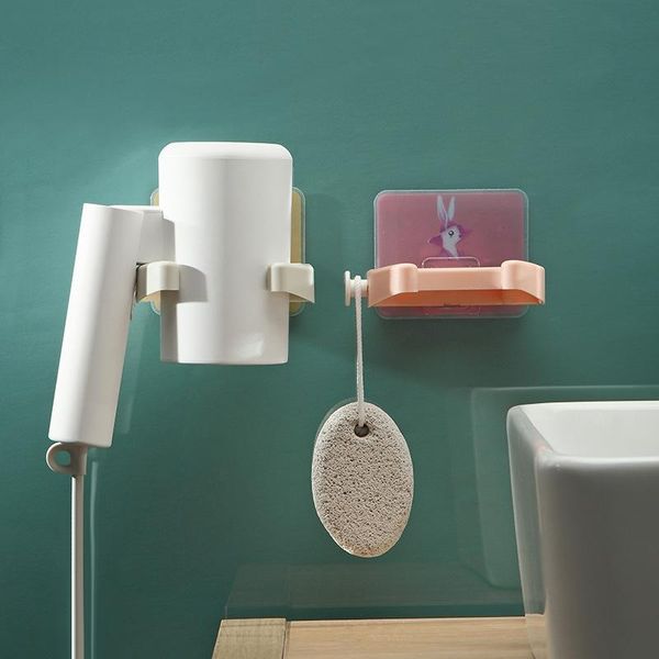 bathroom rack wall-mounted hair dryer holder storage nail-household punch-2021 hooks & rails
bathroom rack wall-mounted hair dryer holder storage nail-household punch-2021 hooks & rails