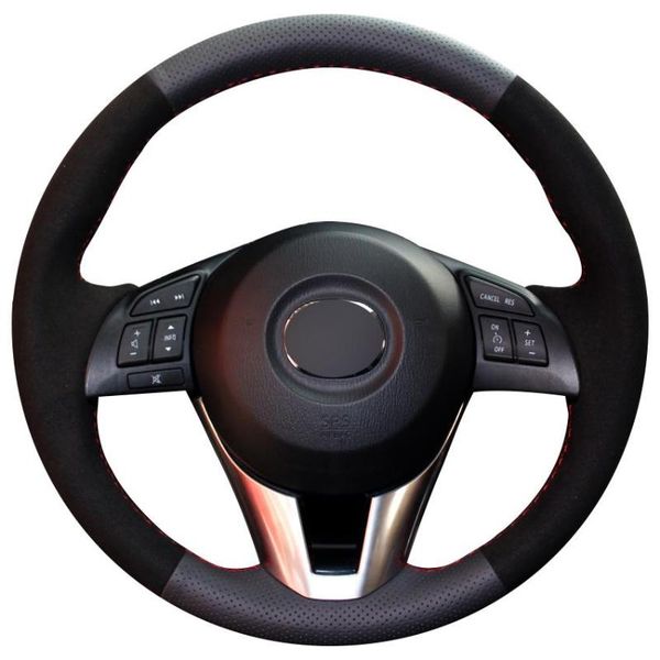 steering wheel covers diy personalized super soft black leather suede car cover for 3 axela 6 atenza 2 cx-3 cx-5 scion ia
steering wheel covers diy personalized super soft black leather suede car cover for 3 axela 6 atenza 2 cx-3 cx-5 scion ia