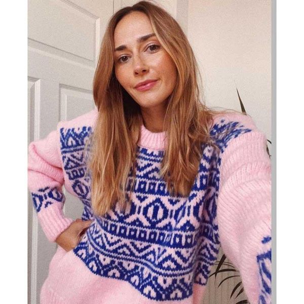 women's sweaters boho inspired geometric jacquard knitted sweater women winter warm long sleeve jumpers pullovers streetwear pink, White;black
women's sweaters boho inspired geometric jacquard knitted sweater women winter warm long sleeve jumpers pullovers streetwear pink, White;black